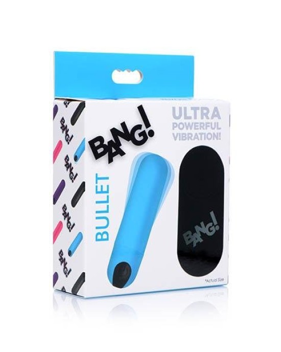 Bang! Bullet - Blue - with Wireless Remote