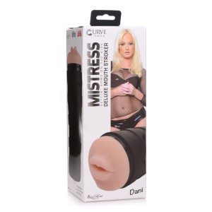 Mistress Dani Deluxe Mouth Stroker - Flesh