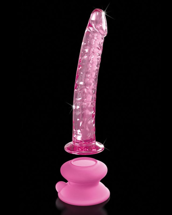 Icicles #86 -Glass Dong with Suction Base