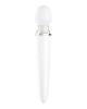 Satisfyer Double Wand-er - White Massager Wand with Attachment