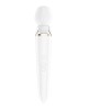 Satisfyer Double Wand-er - White Massager Wand with Attachment