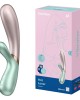 Satisfyer Hot Lover Self-Warming App Controlled Dual Stimulator - Green/Pink