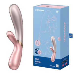 Satisfyer Hot Lover Self-Warming App Controlled Dual Stimulator - Pink