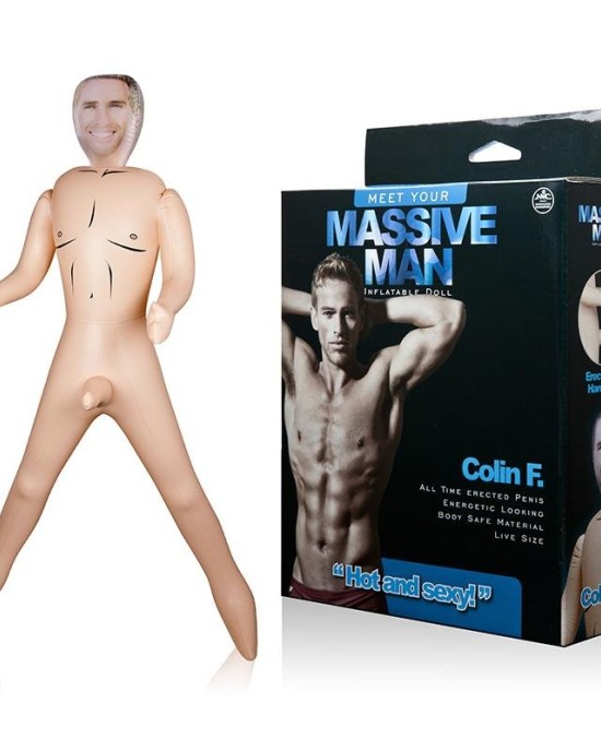 Massive Man - Benton G - Male Inflatable Love Doll