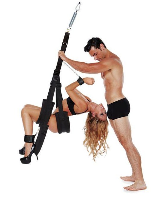 WhipSmart Fantasy Bondage Swing - Black Swing