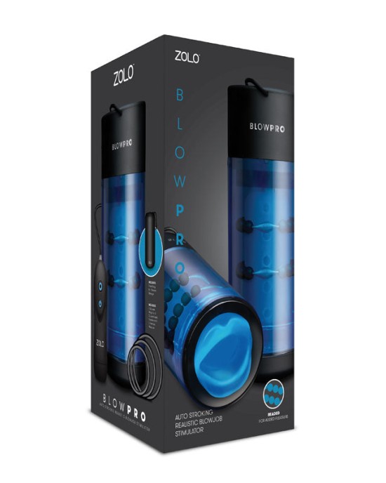 Zolo BlowPro - Blue Powered Auto Masturbator