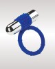 Zolo Powered Bullet Cock Ring - Blue