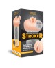 Zolo Perfect Grilfriend Vagina Stroker - Clear/Flesh