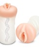 Zolo Perfect Grilfriend Vagina Stroker - Clear/Flesh