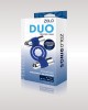 Zolo Duo Vibrating C-Ring - Blue