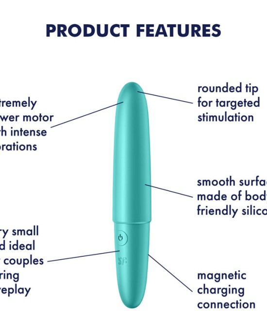 Satisfyer Ultra Power Bullet 6 - Turquoise