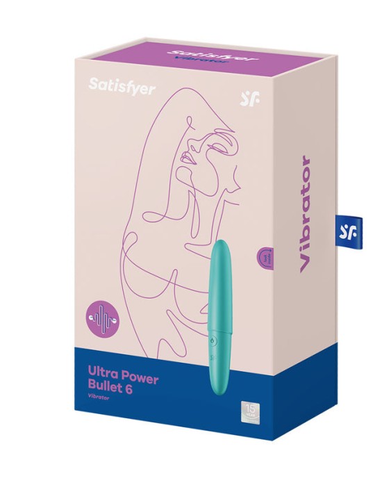 Satisfyer Ultra Power Bullet 6 - Turquoise