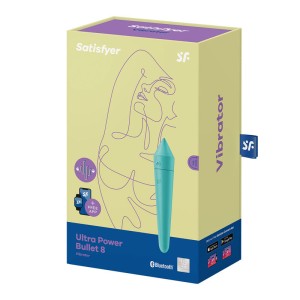 Satisfyer Ultra Power Bullet 8 - Turquoise with App Control