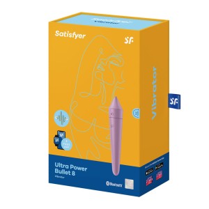 Satisfyer Ultra Power Bullet 8 - Lilac with App Control