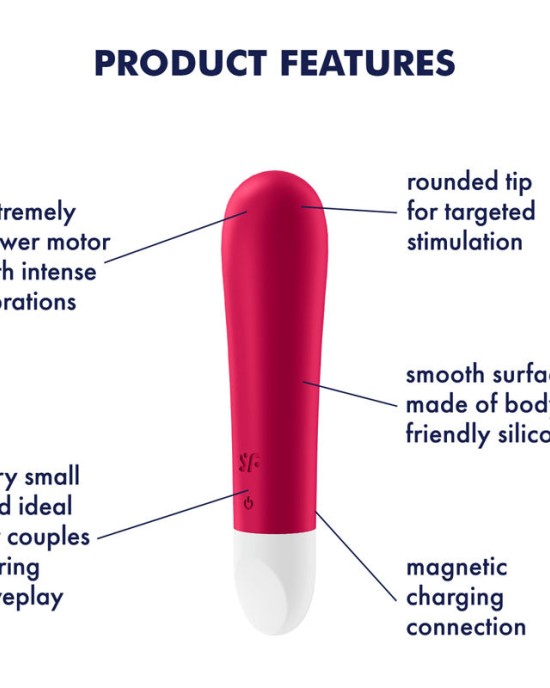 Satisfyer Ultra Power Bullet 1 - Red