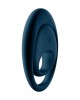 Satisfyer Glorious Duo - Dark Blue Cock & Balls Ring