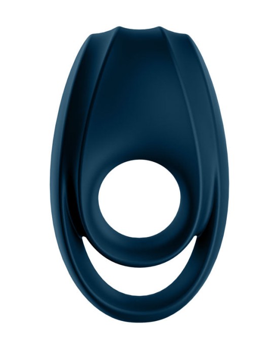 Satisfyer Incredible Duo - Dark Blue Cock & Balls Ring