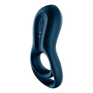 Satisfyer Epic Duo - Navy Blue - Cock & Balls Ring with App Control