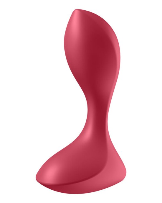 Satisfyer Backdoor Lover - Red Vibrating Butt Plug