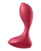 Satisfyer Backdoor Lover - Red Vibrating Butt Plug