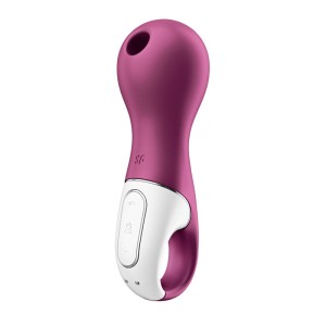 Satisfyer Lucky Libra Stimulator & Vibrator - Berry Red