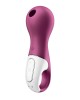 Satisfyer Lucky Libra Stimulator & Vibrator - Berry Red