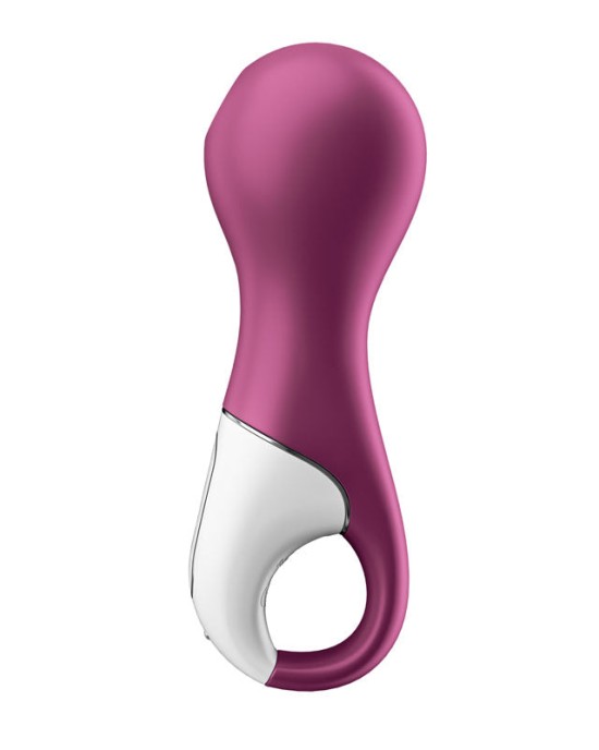 Satisfyer Lucky Libra Stimulator & Vibrator - Berry Red