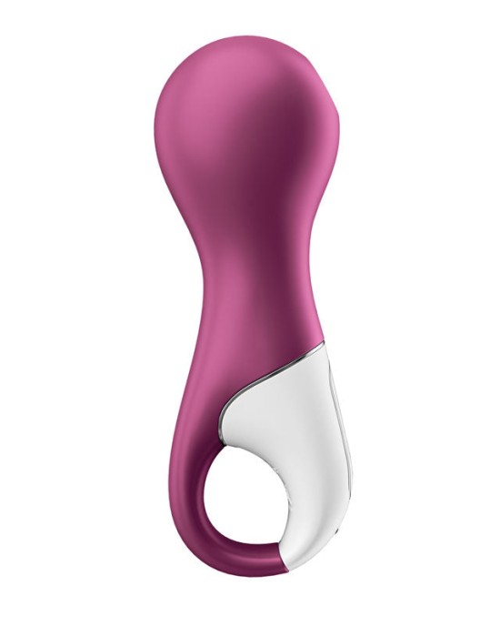 Satisfyer Lucky Libra Stimulator & Vibrator - Berry Red