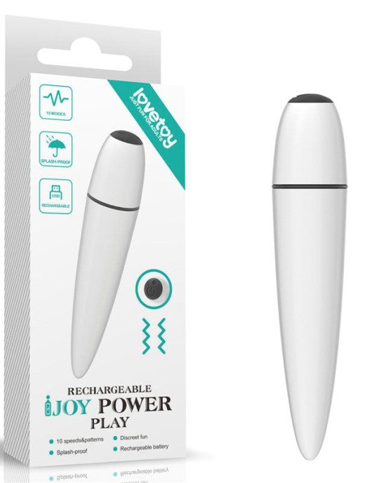 IJOY White 10.5cm Power Play Bullet