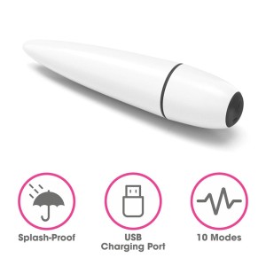 IJOY White 10.5cm Power Play Bullet