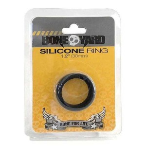 Boneyard Silicone Black Ring 30mm