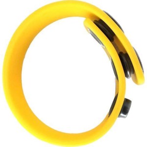 Boneyard Silicone Yellow Cock Strap