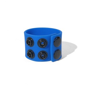 Boneyard Silicone Blue 4cm Ball Strap