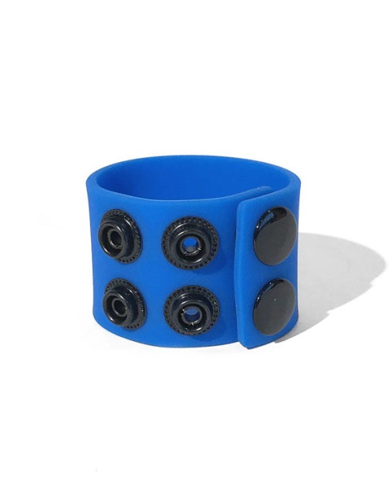 Boneyard Silicone Blue 4cm Ball Strap