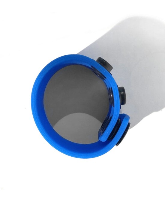 Boneyard Silicone Blue 4cm Ball Strap