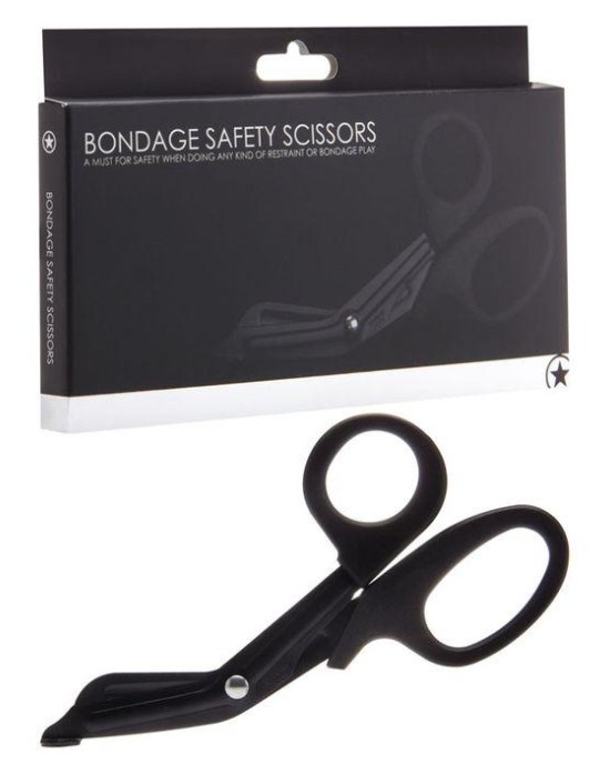 Ouch! Bondage Safety Scissors - Black