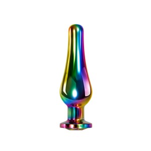 Evolved Rainbow Medium Metal Plug with Gem Base