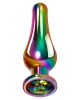 Evolved Rainbow Medium Metal Plug with Gem Base