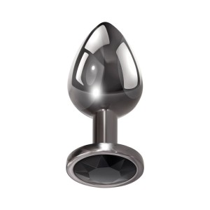 Evolved Black Gem Medium Metallic Anal Plug