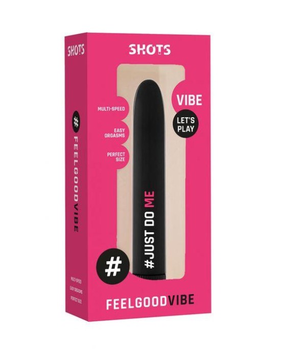 Feelgood #JustDoMe - Black Vibrator