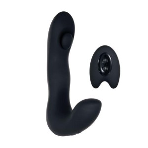 Zero Tolerance Tap It - Black Prostate Massager with Remote