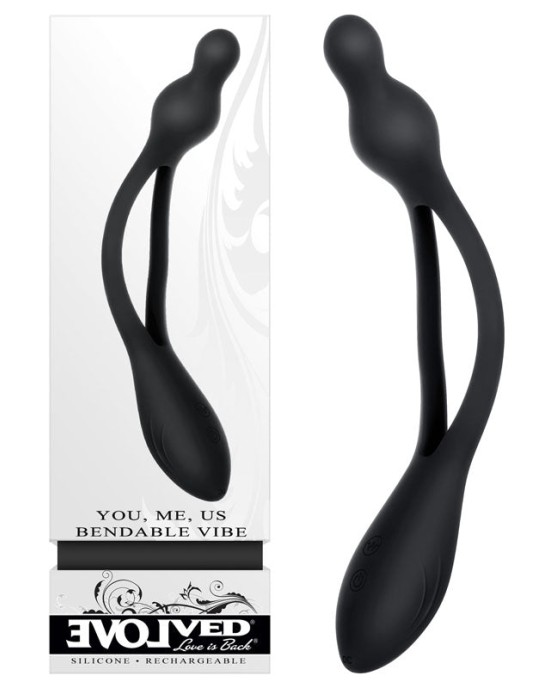 Evolved You, Me, Us Bendable Dual Stimulator