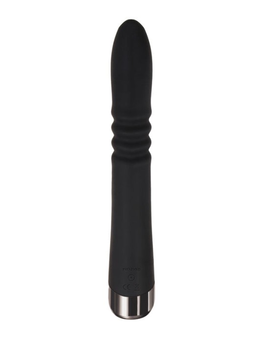 Evolved Rapid Thrusting Rabbit Vibrator - Black