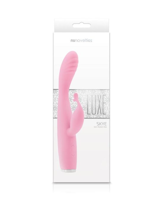 Luxe Skye Rabbit Vibrator - Pink