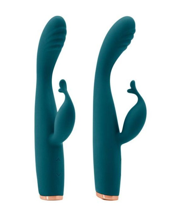 Luxe Skye Rabbit Vibrator - Green