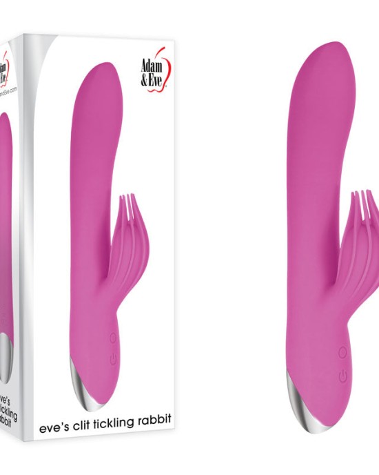 Adam & Eve Clit Tickling Rabbit Vibrator - Pink