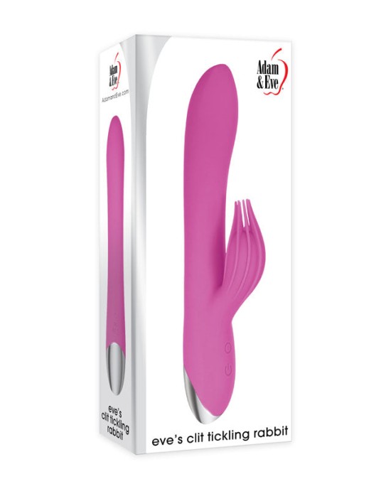 Adam & Eve Clit Tickling Rabbit Vibrator - Pink