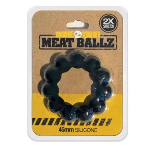 Boneyard Meat Ballz Black 45mm Cock Ring