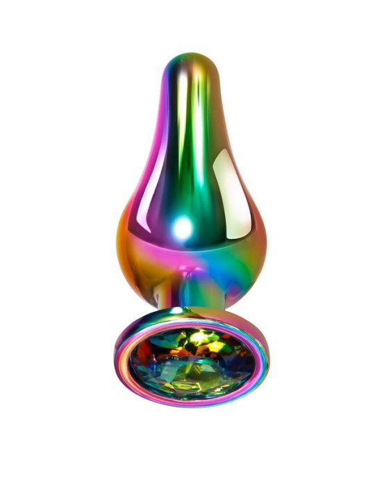 Evolved Rainbow Metal Plug with Gem Set - Set of 3 Sizes