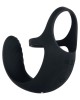 Zero Tolerance Vibrating Ball Cradle Cock Ring - Black